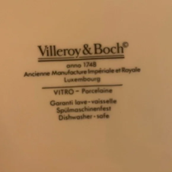 Set of 2 Villeroy & Boch plates - Picture 5 of 5